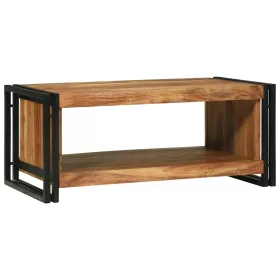 Dohányzóasztal Barna 90 x 50 x 38 cm tömör akácfa
