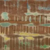 Konzolasztal 120 x 33 x 75 cm tömör újrahasznosított fa