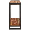 Konzolasztal Sokszínű 90 x 33 x 75 cm tömör újrahasznosított fa
