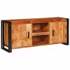 TV szekrény Barna 120 x 30 x 50 cm tömör akácfa