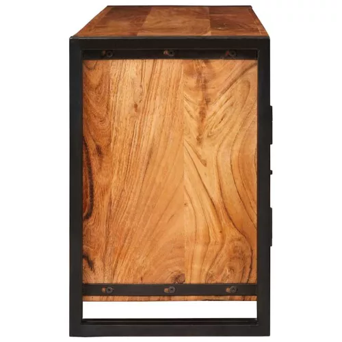TV szekrény Barna 120 x 30 x 50 cm tömör akácfa