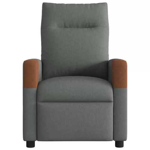 Sötétszürke szövet relaxfotel