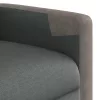 Sötétszürke szövet dönthető fotel