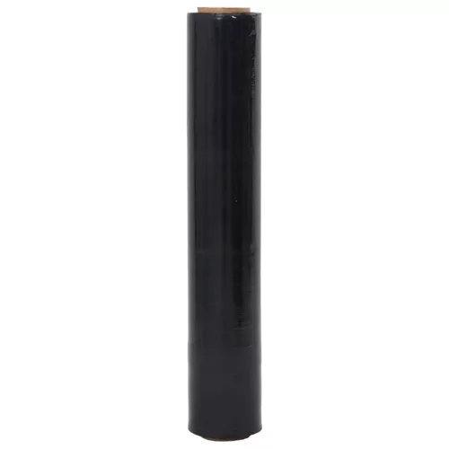 Stretch fólia 2 pcs fekete 17 μm 50 cm x 150 m
