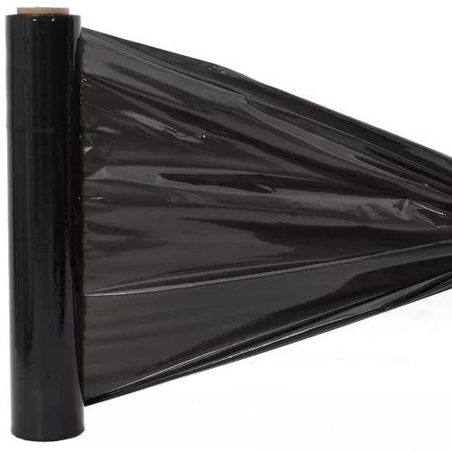Stretch fólia 2 pcs fekete 20 μm 50 cm x 150 m