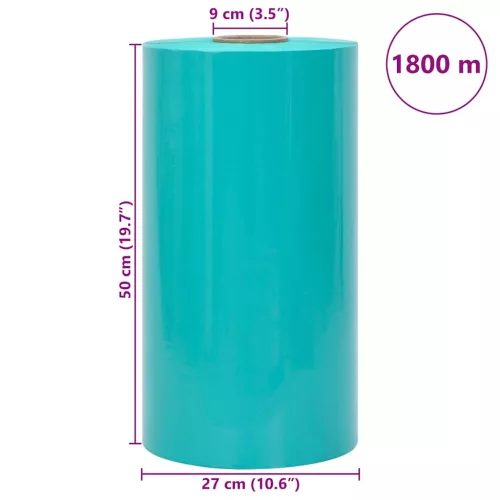 Mezőgazdasági stretch fólia zöld 25 µm 50 cm x 1800 m