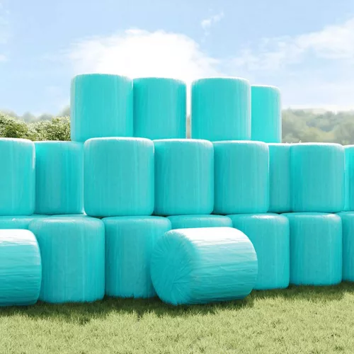 Mezőgazdasági stretch fólia zöld 25 µm 75 cm x 1500 m