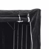 Tűzifa állvány esővédővel 151x80,5x110,5 cm horganyzott acél