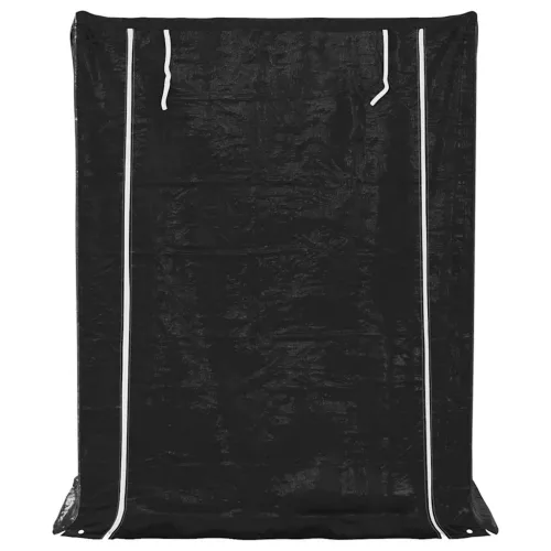 Tűzifa állvány esővédővel 150x80x200 cm horganyzott acél