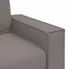 Kétszemélyes, bézs színű, szövetből készült kanapé 120 cm