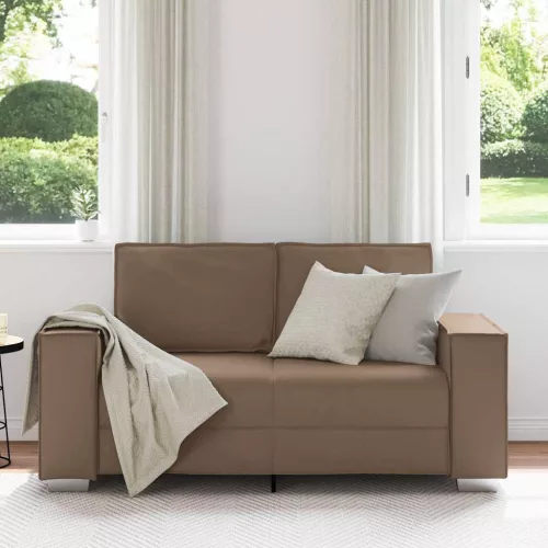 Kanapé párnával Cappuccino 160 x 78 x 84 cm Mübőr