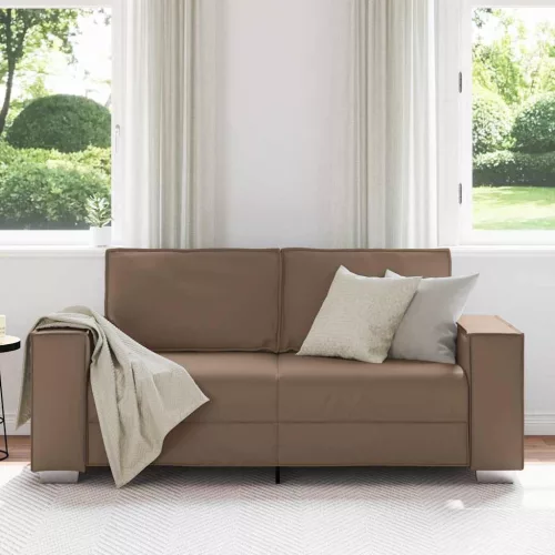 Kanapé párnával Cappuccino 180 x 78 x 84 cm Mübőr