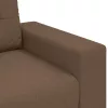 Barna szövet kanapéfotel 60 cm
