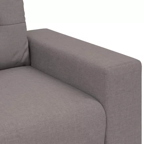 Tópszínű szövet kanapéfotel 60 cm