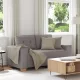 Tópszínű szövet loveseat kanapé 120 cm