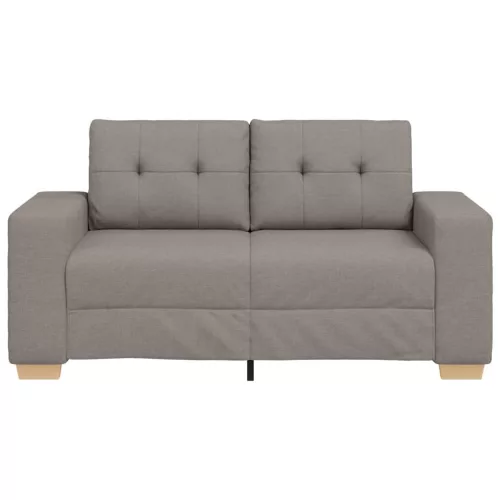 Tópszínű szövet loveseat kanapé 120 cm