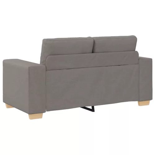 Tópszínű szövet loveseat kanapé 120 cm