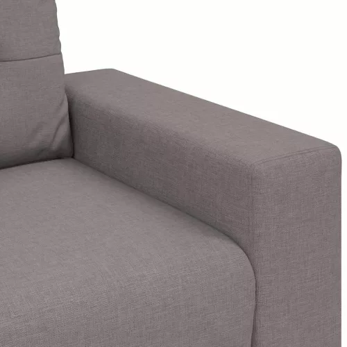 Tópszínű szövet loveseat kanapé 120 cm