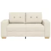 Vászon loveseat kanapé 120 cm