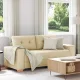Krém szövet loveseat kanapé 140 cm