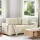 Vászon loveseat kanapé 140 cm