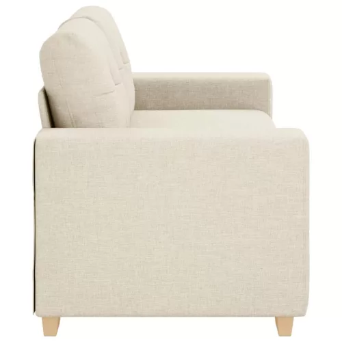 Vászon loveseat kanapé 140 cm