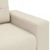 Vászon loveseat kanapé 140 cm