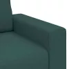 Kétszemélyes sötétzöld szövet kanapé 120 cm