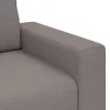 3 személyes fekete szövetkanapé 180 cm