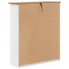 Kagy ASKIM Fehér 91 x 30 x 104 cm Tömör fenyőfa