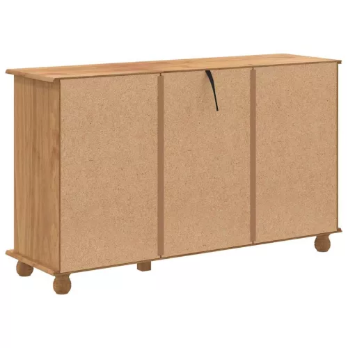 Fiókos Szekrény ASKIM Barna 79 x 40 x 133.5 cm Tömör fenyőfa