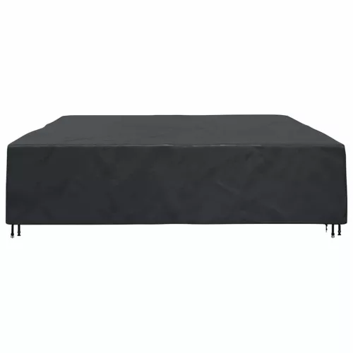 Kültéri bútorhuzat Fekete 350 x 260 x 90 cm 420D
