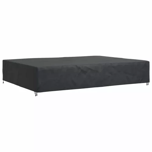 Kültéri bútorhuzat Fekete 350 x 260 x 90 cm 420D