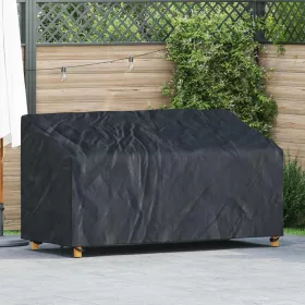 Kerti Pad Borító Fekete 175 x 85 x 65 / 94 cm 600D szövet