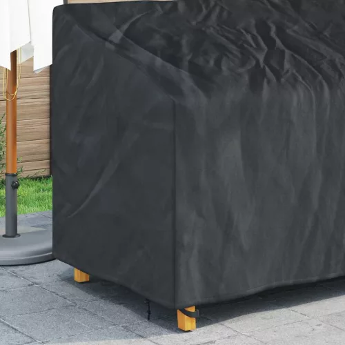 Kerti Pad Borító Fekete 175 x 85 x 65 / 94 cm 600D szövet