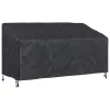 Kerti Pad Borító Fekete 175 x 85 x 65 / 94 cm 600D szövet