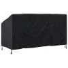 Kerti Pad Borító Fekete 175 x 85 x 65 / 94 cm 600D szövet