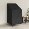 Kerti Szék Borító Fekete 70 x 70 x 85 / 125 cm 600D szövet