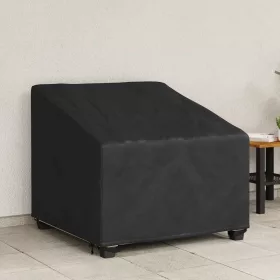   Kerti Szék Borító Fekete 90 x 90 x 50 / 75 cm 600D szövet