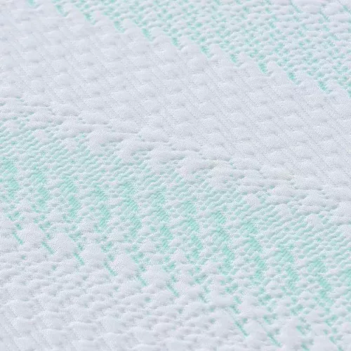 Matracpárnák Fehér és Zöld 80 x 200 cm