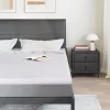 Matracpárnák Fehér 200 x 200 cm 100% poliészter jacquard szövet