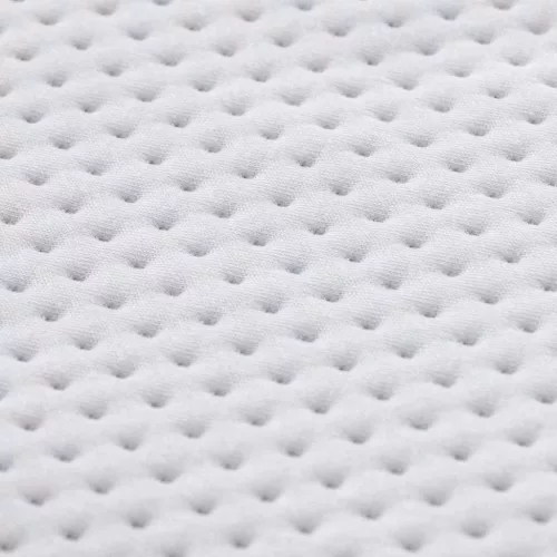 Matracpárnák Fehér 90 x 190 cm 100% poliészter jacquard szövet