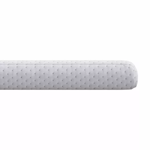 Matracpárnák Fehér 90 x 190 cm 100% poliészter jacquard szövet
