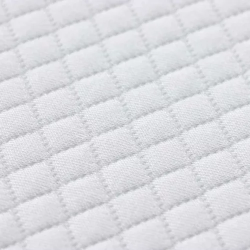 Matracpárnák Fehér 90 x 190 cm 100% poliészter jacquard szövet