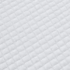 Matracpárnák Fehér 80 x 200 cm 100% poliészter jacquard szövet