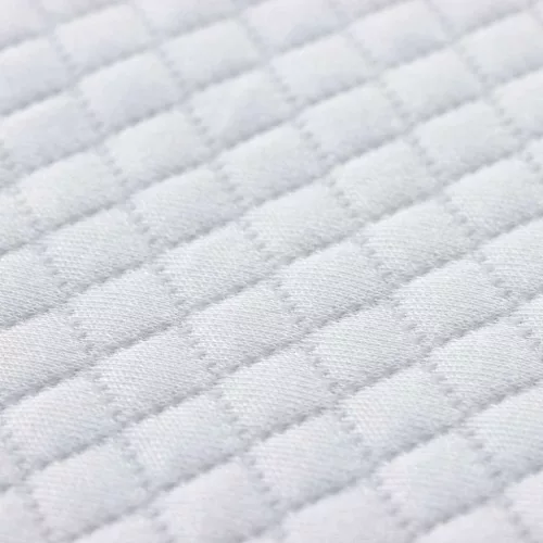 Matracpárnák Fehér 140 x 190 cm 100% poliészter jacquard szövet