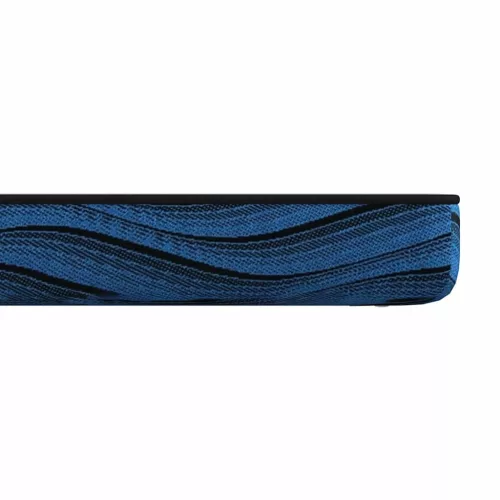 Matracpárnák Fehér és kék 90 x 190 cm Gél Memóriahab