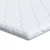 Matracpárnák Fehér 100 x 200 cm PU hab