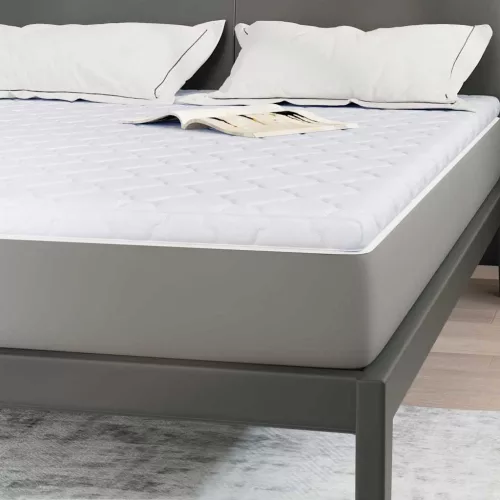 Matracpárnák Fehér 140 x 190 cm PU hab