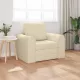 Kanapéágy Krém 98 x 71 x 83 cm szövet